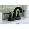 Kingston Brass KS7615FL 4" Centerset Bathroom Faucet, Oil Rubbed Bronze KS7615FL - alternate 2